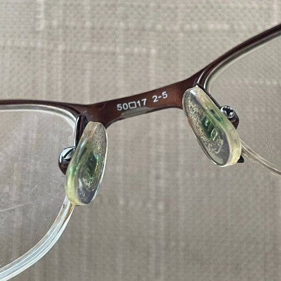 Kate Spade New York Women Eyeglasses Brown Half Rim Glasses 50[]17 135